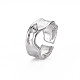 304 Stainless Steel Irregular Cuff Ring X-RJEW-N038-039P-3