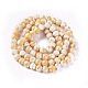 Chapelets de perles en verre peint GLAA-F096-D-58-2