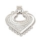Tibetan Style Alloy Chandelier Component Links TIBE-B001-33AS-3