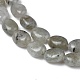 Fili di perle di labradorite grigio naturale G-Z006-A12-2