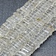 Granos de cristal de cuarzo natural hebras G-F631-I02-1