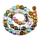Chapelets de perles d'agate naturelle G-N326-100A-08-3