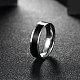 Fashionable 316L Titanium Steel Wide Band Rings for Men RJEW-BB07090-10-4