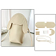 Kit per la creazione di borse per telefono in pelle sintetica fai da te con coniglio WG79114-02-1