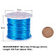 BENECREAT 12 Gauge(2mm) Aluminum Wire 100FT(30m) Anodized Jewelry Craft Making Beading Floral Colored Aluminum Craft Wire - DeepSkyBlue AW-BC0001-2mm-07-5