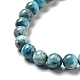 Natural Apatite Beads Strands G-G858-01A-4