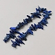 Natürlicher Lapislazuli Perlenstränge&nbsp;LS-G-TAC0005-02D-2