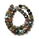 Natural Indian Agate Bead Strands G-R190-11-4