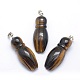 Natural & Synthetic Mixed Stone Pendants G-P393-C-2