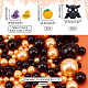 Pandahall Elite 8 Stück undurchsichtige Halloween-Dekorationen aus Harz AJEW-PH0018-15-2
