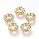 Alloy Spacer Beads PALLOY-T015-01G-1