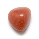 Perles de pierres précieuses en aventurine rouge naturelle G-S218-17-2
