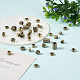 Kissitty 48 pièces 12 perles en laiton de style tibétain KK-KS0001-23-5