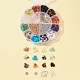 Kit per la creazione di orecchini con chip di pietre preziose fai da te DIY-FS0003-19-4