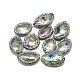 Cuentas de perlas de concha de paua naturales en forma de lágrima SSHEL-F291-28-1