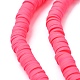 Handmade Polymer Clay Beads Strands CLAY-R089-8mm-Q073-3