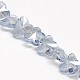 Electroplate Crystal Glass Butterfly Beads Strands EGLA-F041-A01-1