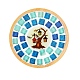 Kit di tappetini per tazza a mosaico a tema halloween fai da te DIY-I066-02-1
