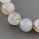 Colored Natural Multi-Color Agate Beads Strands G-R177-6mm-10-1