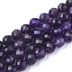Natural Amethyst Beads Strands G-S345-8mm-010-1