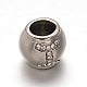 Constellation/Zodiac Sign 304 Stainless Steel Glass Rhinestone Beads CPDL-L009-02-2