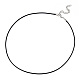 Изготовление плетеного ожерелья из вощеного хлопкового шнура MAK-YWC0001-01P-M2-4