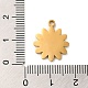 Placage ionique (ip) 304 pendentifs en émail en acier inoxydable STAS-Q301-09G-3