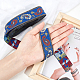 Ethnic Style Embroidery Polyester Ribbon SRIB-WH0007-02B-3