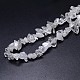 Chapelets de perles en cristal de quartz naturel G-O049-C-61-3