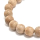 Aum/Om Symbol & Buddha Alloy Charm Bracelet for Teen Girl Women BJEW-JB07726-5