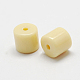 Perles acryliques de couleur unie SACR-S164-07-1