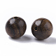 Природных шарики древесины WOOD-S666-8mm-03-2