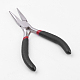 45 # conjuntos de herramientas de joyería de diy de acero al carbono: alicates de punta redonda PT-R007-07-4