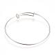 Adjustable 304 Stainless Steel Expandable Bangle Making STAS-T011-06-2