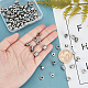 DICOSMETIC 80Pcs 4 Style Stainless Steel Spacer Loose European Beads Large Hole Beads Grooved Column Loose Beads for DIY Bracelet Necklace Jewelry Making STAS-DC0005-57-2