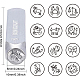 Timbres de sceau de fer AJEW-BC0006-33P-2