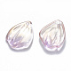 Transparent Spray Painted Glass Pendants GLAA-T016-27A-2