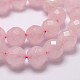 Chapelets de perles en quartz rose naturel G-D840-21-10mm-3