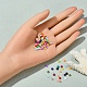 8400pcs 24 couleurs perles d'argile polymère faites à la main écologiques CLAY-YW0001-11A-4mm-5
