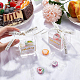 Boîtes-cadeaux de bonbons acryliques transparents carrés CON-WH0088-15A-3