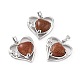 Natural & Synthetic Gemstone Pendants G-C236-01-P-RS-2