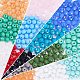 Faceted Rondelle Glass Beads GLAA-PH0007-12-5