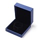 Imitation Silk Covered Wooden Jewelry Bangle Boxes OBOX-F004-08-2