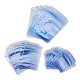 60 pièce de 3 tailles de sacs rectangulaires en PVC à fermeture éclair OPP-YW0001-02-1