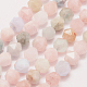 Chapelets de perles en morganite naturelle G-E359-14-6mm-1