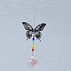 Crystal Ceiling Fan Pull Chains Chakra Hanging Pendants Prism AJEW-WH0021-30A-5
