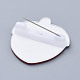Acrylic Safety Brooches JEWB-D006-C04-3