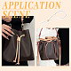 WADORN Genuine Leather Drawstring Strap for Noe Bucket Bag DIY-WH0453-50A-01-6