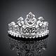 Модный корону латунь кубического циркония палец кольца RJEW-BB08325-7S-2