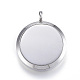316 Surgical Stainless Steel Diffuser Locket Pendants X-STAS-E112-20A-3
